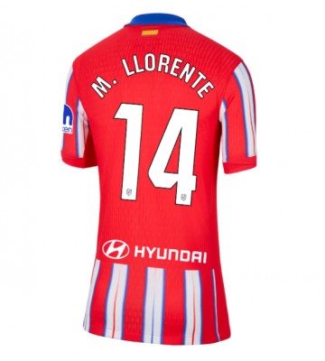 Atletico Madrid Marcos Llorente #14 Hemmatröja Dam 2024-25 Kortärmad